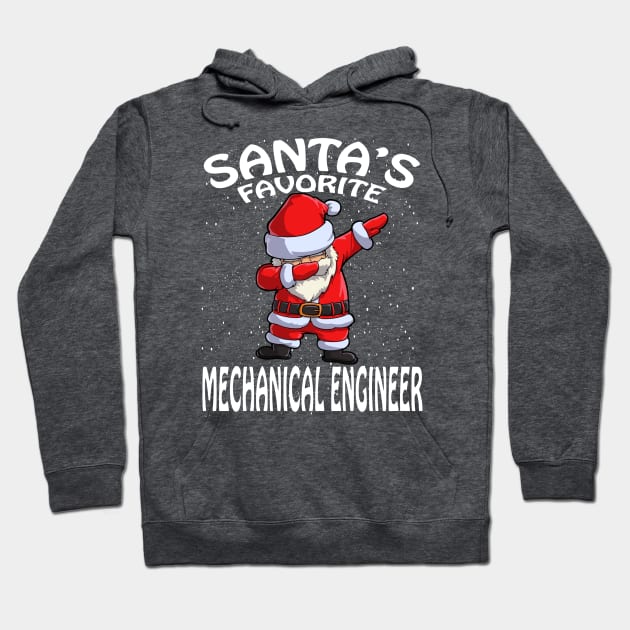 Santas Favorite Mechanical Engineer Christmas Hoodie by intelus